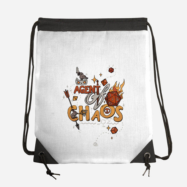 Agent Of Chaos-None-Drawstring-Bag-keyvei