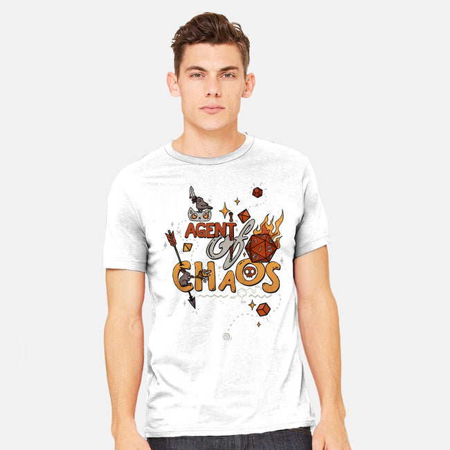 Agent Of Chaos-Mens-Heavyweight-Tee-keyvei