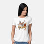Agent Of Chaos-Womens-Basic-Tee-keyvei