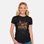Agent Of Chaos-Womens-Fitted-Tee-keyvei
