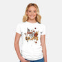 Agent Of Chaos-Womens-Fitted-Tee-keyvei