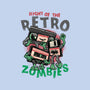 Night Of The Retro Zombies-Mens-Heavyweight-Tee-glitchygorilla