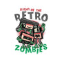 Night Of The Retro Zombies-Mens-Heavyweight-Tee-glitchygorilla