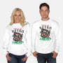 Night Of The Retro Zombies-Unisex-Crew Neck-Sweatshirt-glitchygorilla