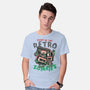Night Of The Retro Zombies-Mens-Basic-Tee-glitchygorilla
