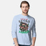 Night Of The Retro Zombies-Mens-Long Sleeved-Tee-glitchygorilla
