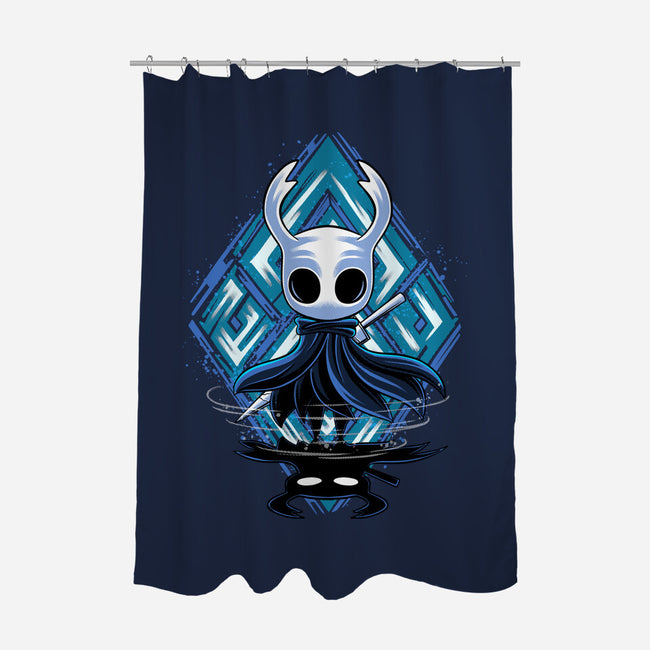 Little Ghost-None-Polyester-Shower Curtain-rmatix