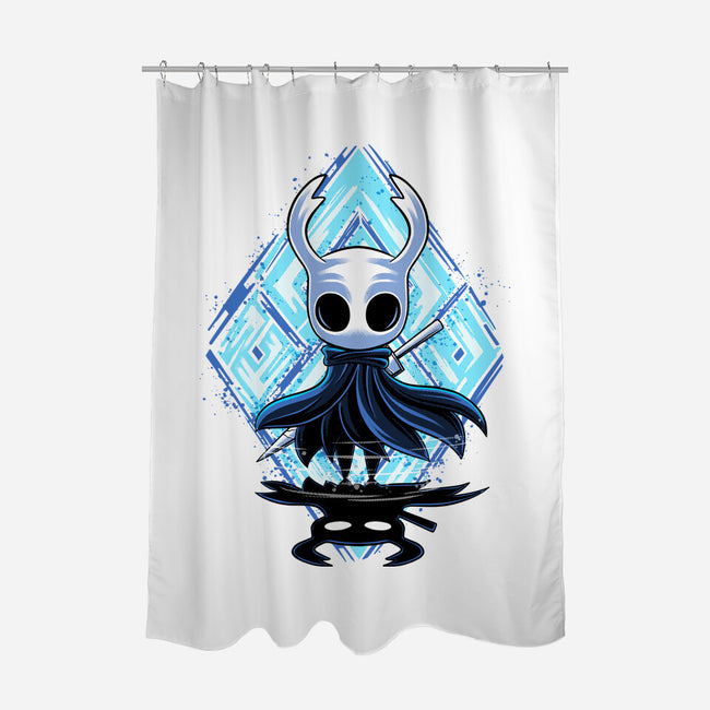 Little Ghost-None-Polyester-Shower Curtain-rmatix