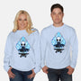 Little Ghost-Unisex-Crew Neck-Sweatshirt-rmatix