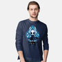 Little Ghost-Mens-Long Sleeved-Tee-rmatix