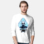 Little Ghost-Mens-Long Sleeved-Tee-rmatix