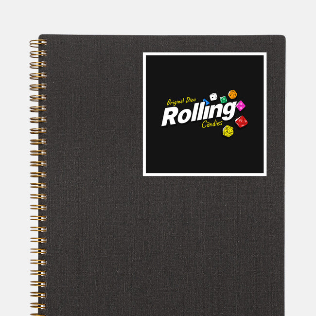 Rolling Candies-None-Glossy-Sticker-Getsousa!