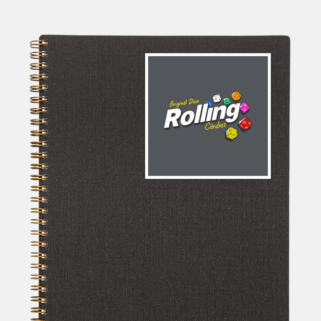Rolling Candies-None-Glossy-Sticker-Getsousa!