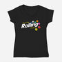 Rolling Candies-Womens-V-Neck-Tee-Getsousa!