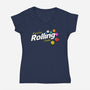 Rolling Candies-Womens-V-Neck-Tee-Getsousa!