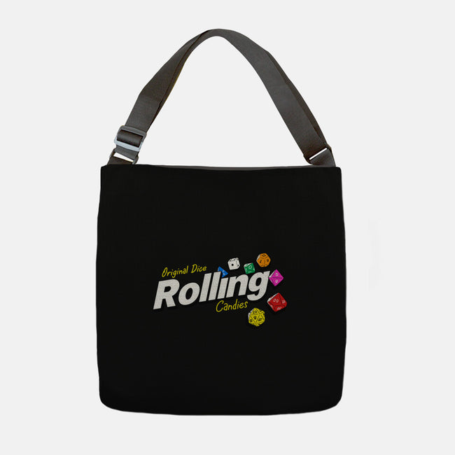 Rolling Candies-None-Adjustable Tote-Bag-Getsousa!