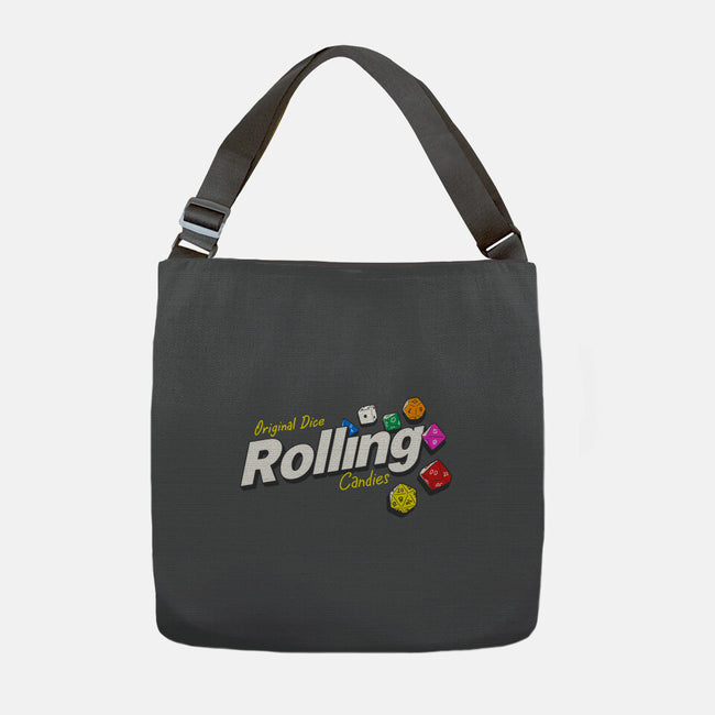 Rolling Candies-None-Adjustable Tote-Bag-Getsousa!