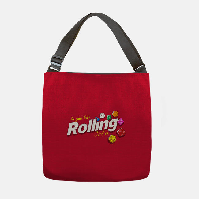 Rolling Candies-None-Adjustable Tote-Bag-Getsousa!