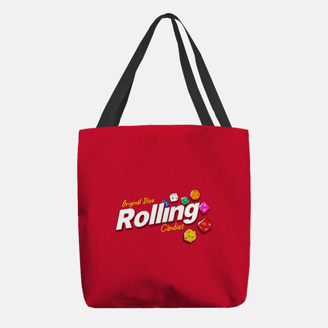 Rolling Candies-None-Basic Tote-Bag-Getsousa!