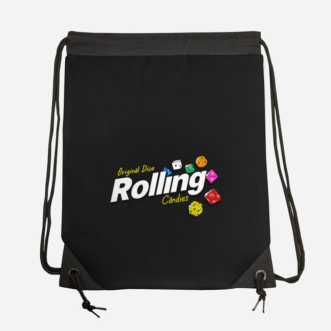 Rolling Candies-None-Drawstring-Bag-Getsousa!