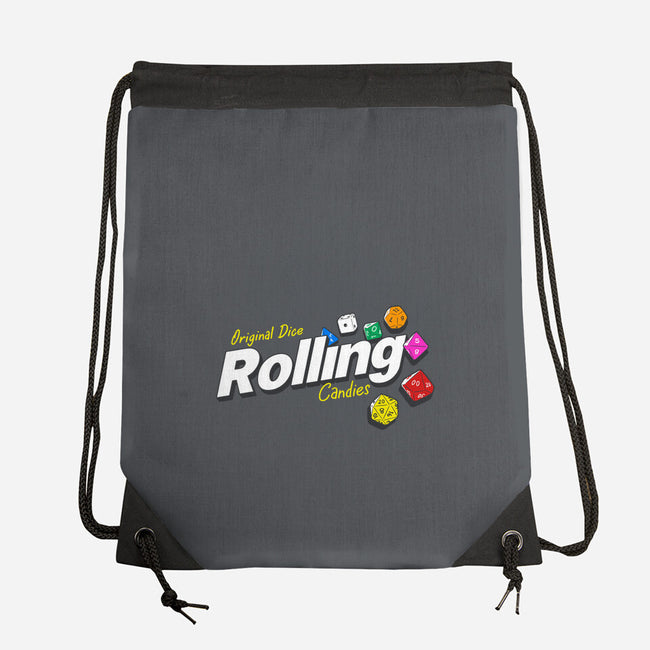 Rolling Candies-None-Drawstring-Bag-Getsousa!