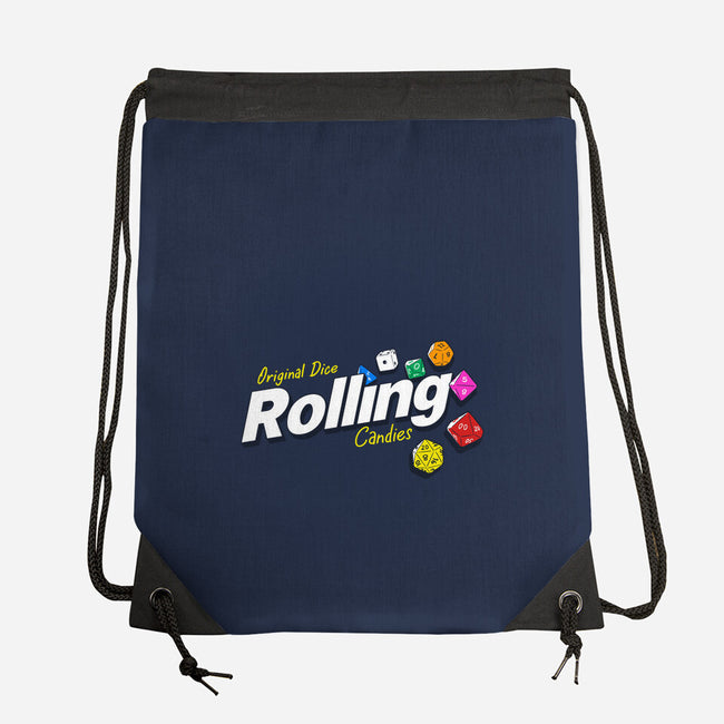 Rolling Candies-None-Drawstring-Bag-Getsousa!