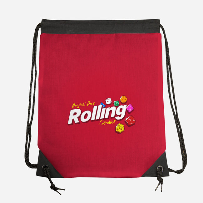 Rolling Candies-None-Drawstring-Bag-Getsousa!