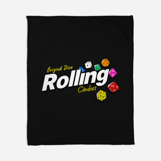 Rolling Candies-None-Fleece-Blanket-Getsousa!