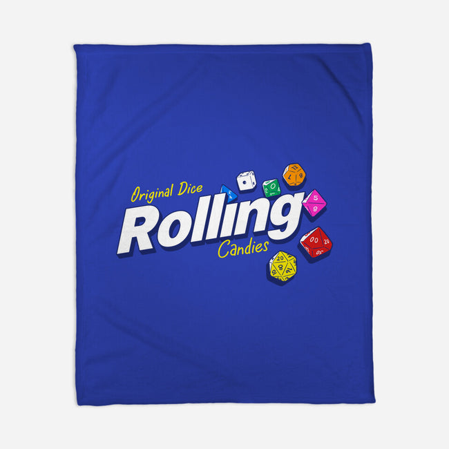 Rolling Candies-None-Fleece-Blanket-Getsousa!