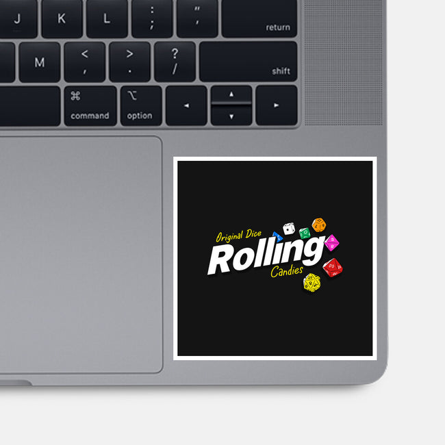 Rolling Candies-None-Glossy-Sticker-Getsousa!