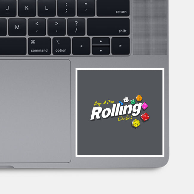 Rolling Candies-None-Glossy-Sticker-Getsousa!