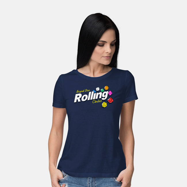 Rolling Candies-Womens-Basic-Tee-Getsousa!