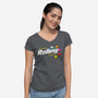 Rolling Candies-Womens-V-Neck-Tee-Getsousa!