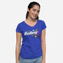 Rolling Candies-Womens-V-Neck-Tee-Getsousa!