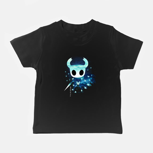 The Knight Landscape-Baby-Basic-Tee-dandingeroz