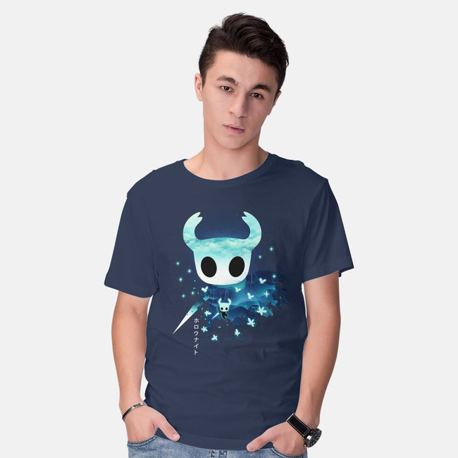 The Knight Landscape-Mens-Basic-Tee-dandingeroz