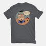 This Is Fine Meowster-Womens-Fitted-Tee-vp021