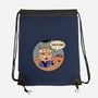 This Is Fine Meowster-None-Drawstring-Bag-vp021
