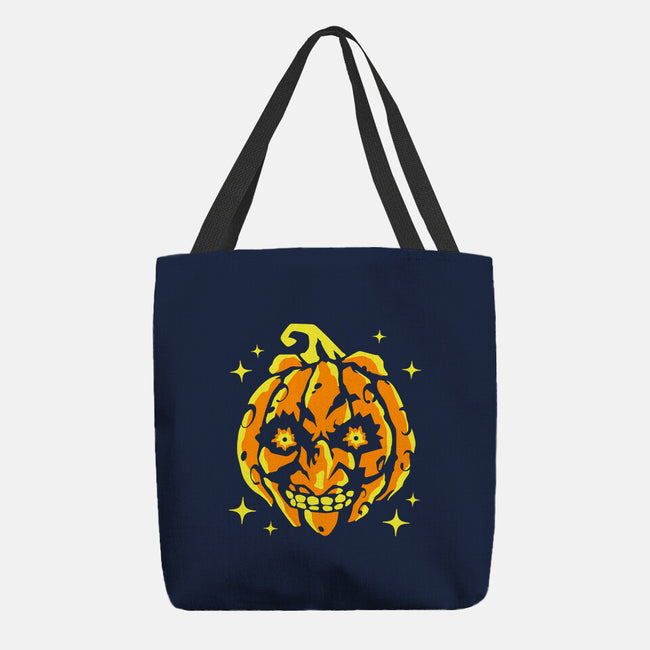 Moon Pumpkin-None-Basic Tote-Bag-GoblinTengu