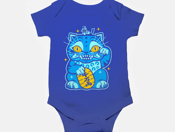 Blue Lucky Tiger
