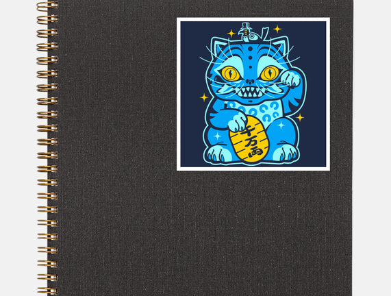 Blue Lucky Tiger
