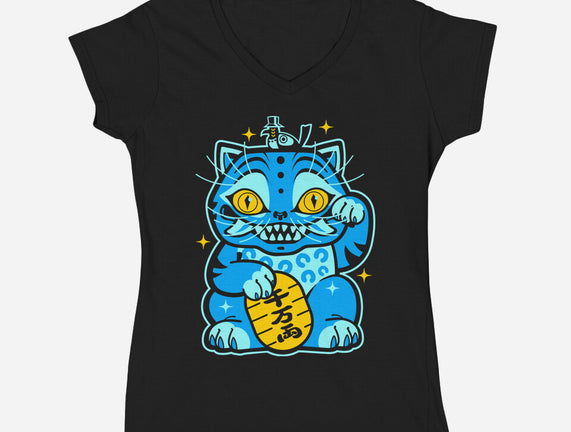 Blue Lucky Tiger