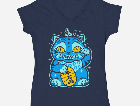 Blue Lucky Tiger