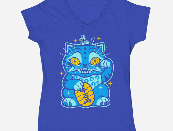 Blue Lucky Tiger