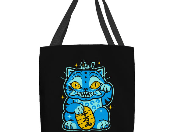 Blue Lucky Tiger