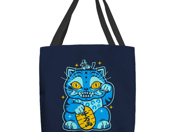 Blue Lucky Tiger