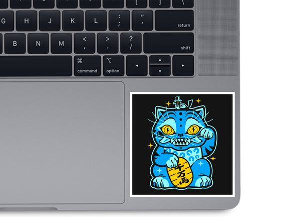 Blue Lucky Tiger