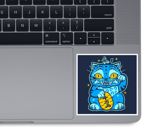 Blue Lucky Tiger