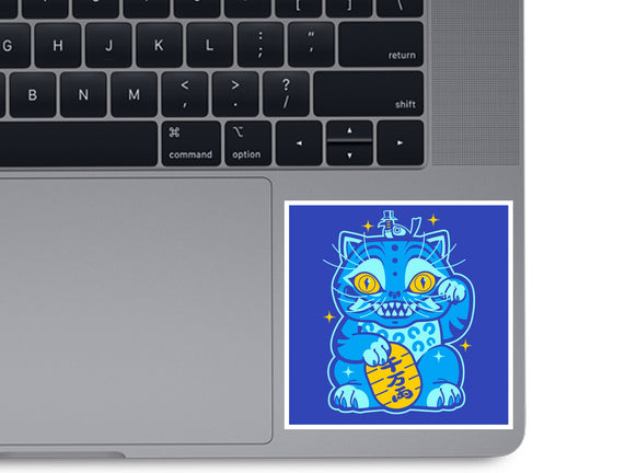 Blue Lucky Tiger