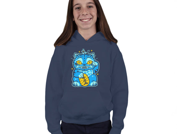 Blue Lucky Tiger
